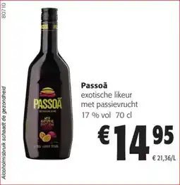 Colruyt Passoã aanbieding