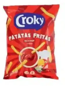 Colruyt Croky patatas fritas ketchup flavour aanbieding