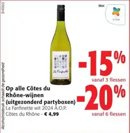 Colruyt Op alle Côtes dRhône-wijnen aanbieding