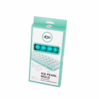 Makro Dotz Ijsblokjesvorm parels 19,5 x 11 cm aquablauw aanbieding