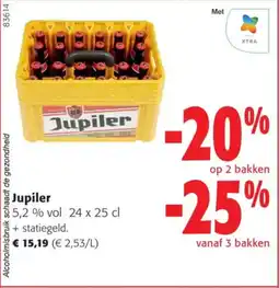 Colruyt Jupiler 5.2 % vol aanbieding
