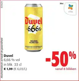 Colruyt Duvel 6.66% vol aanbieding