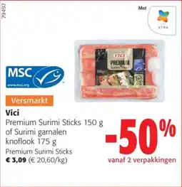 Colruyt Vici Premium Surimi Sticks aanbieding