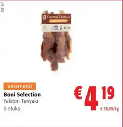 Colruyt Boni Selection Yakitori Teriyaki aanbieding