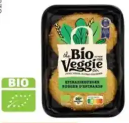 Colruyt The Bio Veggie Company Spinazieburger aanbieding