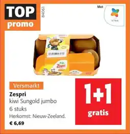 Colruyt Zespri kiwi Sungold jumbo aanbieding