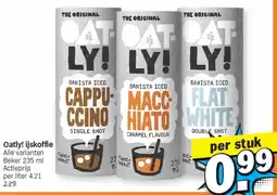 Albert Heijn Oatly! ijskoffie aanbieding