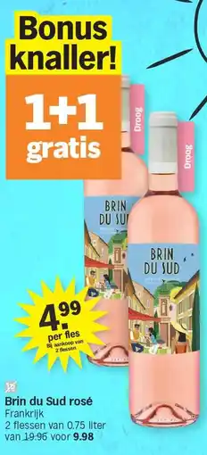 Albert Heijn Brin du Sud rosé aanbieding