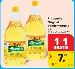 Carrefour Frituurolie Original Vandemoortele aanbieding