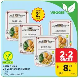 Carrefour Golden Bleu De Vegetarische Slager aanbieding