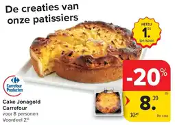 Carrefour Cake Jonagold Carrefour aanbieding