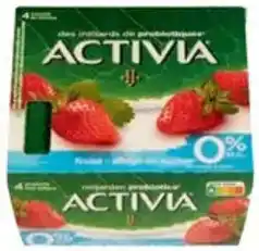Colruyt Danone Activia 0% V.G. Aardbei aanbieding