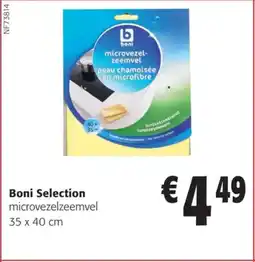Colruyt Boni Selection microvezelzeemvel aanbieding