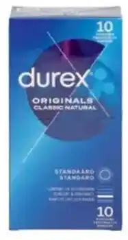 Colruyt Durex Condooms Originals Classic Natural aanbieding
