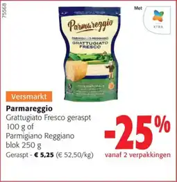Colruyt Parmareggio Geraspt aanbieding