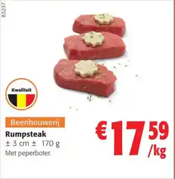 Colruyt Beenhouwerij Rumpsteak aanbieding