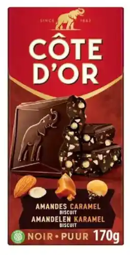 Colruyt Côte d'Or Amandelen karamel biscuit Puur aanbieding