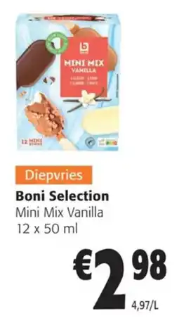Colruyt Boni Selection Mini Mix Vanilla aanbieding