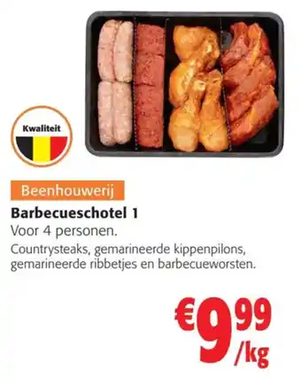 Colruyt Barbecueschotel 1 aanbieding