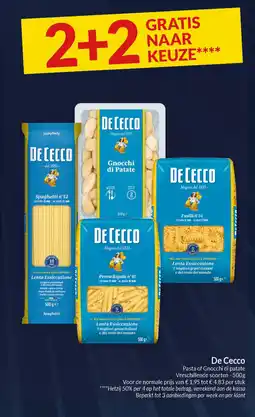 Intermarché De Cecco aanbieding