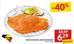 Intermarché Gemarineerde varkensschenkel aanbieding