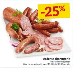 Intermarché Ardense charcuterie aanbieding