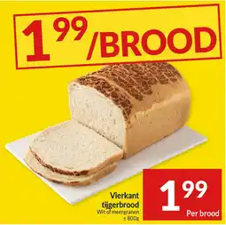 Intermarché Vierkant tijgerbrood aanbieding