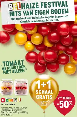 Delhaize Kerstomaten aanbieding