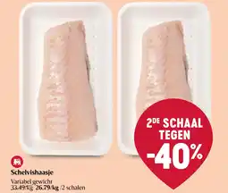 Delhaize Schelvishaasje aanbieding