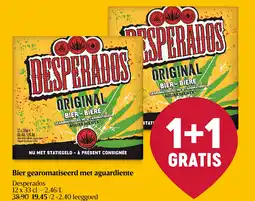 Delhaize Bier gearomatiseerd met aguardiente aanbieding