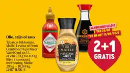 Delhaize Olie, azijn of saus aanbieding