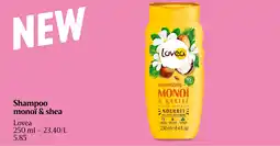 Delhaize Shampoo monoï & shea aanbieding