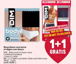 Delhaize Boxershorts voor heren of slipjes voor dames aanbieding