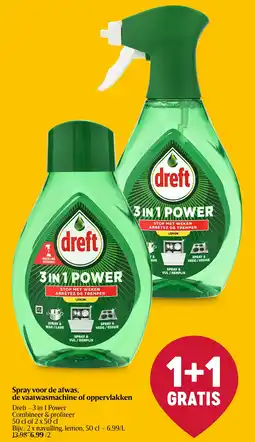 Spray voor de afwas, de vaatwasmachine of oppervlakken