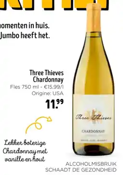 Three Thieves Chardonnay
