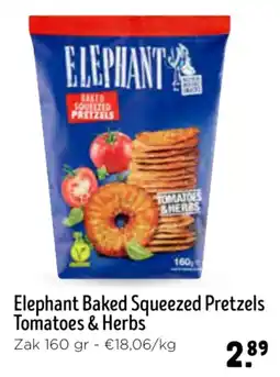 Elephant Baked Squeezed Pretzels Tomatoes & Herbs