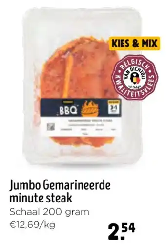 Jumbo Jumbo Gemarineerde minute steak aanbieding