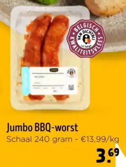 Jumbo Jumbo BBQ worst aanbieding