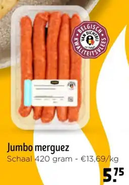 Jumbo Jumbo merguez aanbieding