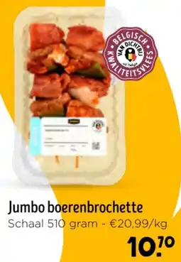 Jumbo Jumbo boerenbrochette aanbieding