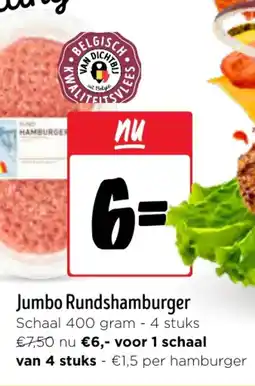 Jumbo Jumbo Rundshamburger aanbieding