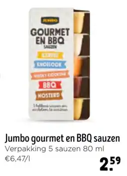 Jumbo gourmet en BBQ sauzen