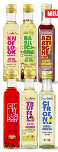Jumbo Jumbo's smaakoliën aanbieding