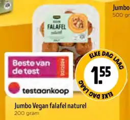 Jumbo Jumbo Vegan falafel naturel aanbieding