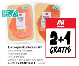Jumbo Jumbo gerookte Noorse zalm aanbieding