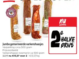 Jumbo Jumbo gemarineerde varkenshaasjes aanbieding