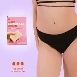 Decathlon Klassieke Menstruatie bikini meisje+natuurlijke vlekverwijderaarzeep aanbieding