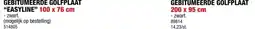 Hubo Onduline golfplaat 200x95 cm 2,6mm zwart aanbieding