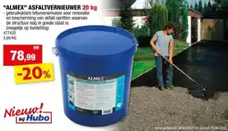 Hubo Onduline asfaltvernieuwer 20kg aanbieding