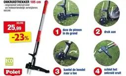 Hubo Polet onkruidsteker 105cm aanbieding